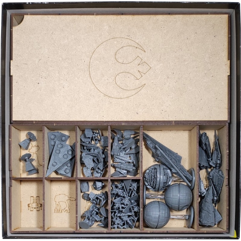 Buy STAR WARS REBELLION Compatible Insert (Base + Exp: Rise of the Empire)  from WithOut Mess