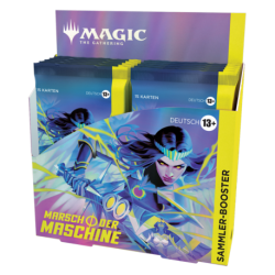 MTG - March of the Machine Collector's Booster Display (12 Packs) (German)