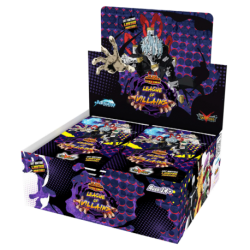 My Hero Academia CCG Series 4: League of Villains First Edition Booster Display (24 packs) (Inglés)