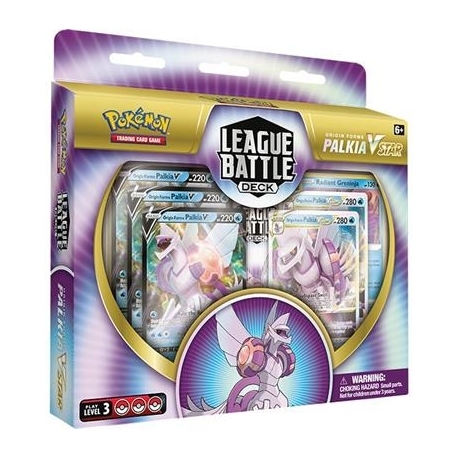 PKM - Origin Forme Palkia VSTAR League Battle Deck Display (6 Decks) (English)