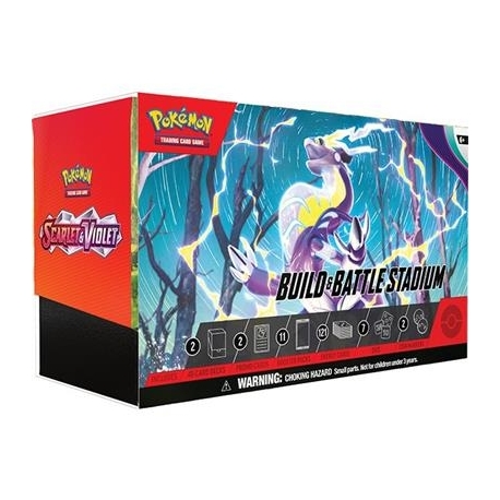 PKM - Scarlet & Violet 1 Build & Battle Stadium Box (Inglés)