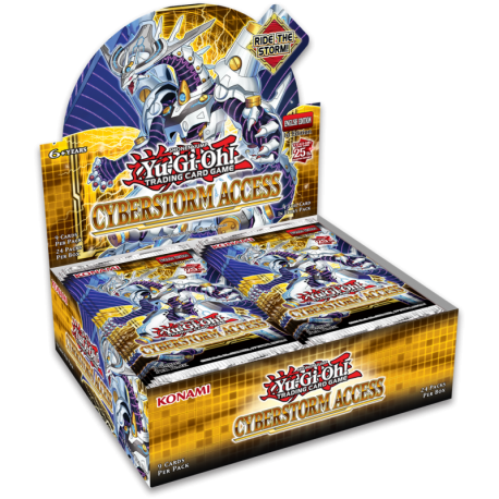 YGO - Cyberstorm Access Booster Display (24 Packs) (Inglés)