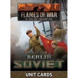 Berlin: Soviet Unit Cards (71x Cards) (Inglés)
