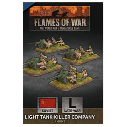 Flames of War - Light Tank-Killer Company (x4 Plastic)