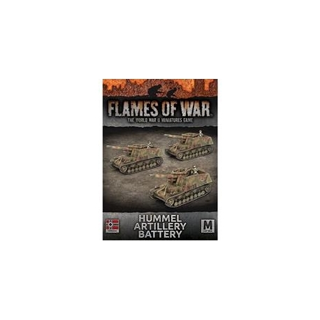 Flames of War: Hummel 15cm SP Artillery Battery