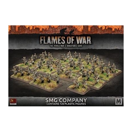 Flames of War: SMG Company - 120 plastic figures