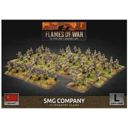 Flames of War: Soviet SMG Company (x98 Figs Plastic)