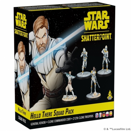 Star Wars: Shatterpoint - ¿Qué tal? Pack de Escuadra - General Obi-Wan Kenobi (Multi idioma)