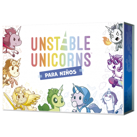 Juego de cartas Unstable Unicorns para niños de TeeTurtle