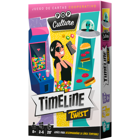 Card game Timeline Twist Pop Culture from Zygomatic