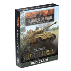 Flames of War - D-Day: Waffen-SS Unit Card Pack (Inglés)