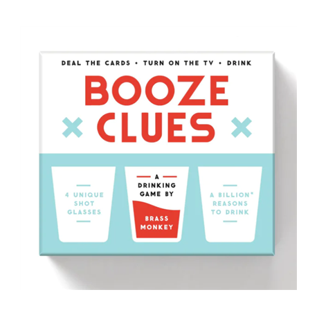 Booze Clues Drinking Game Set (Inglés)