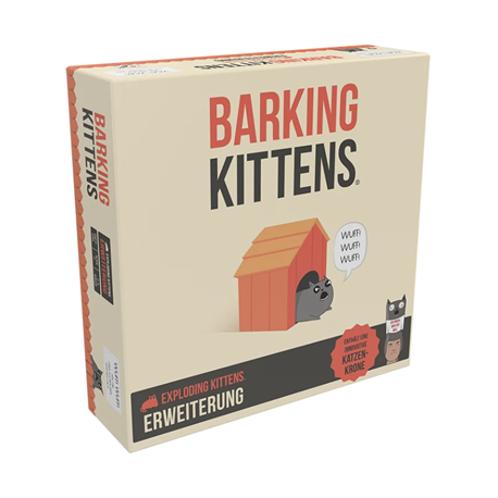 Exploding Kittens – Barking Kittens (German)