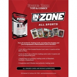Sports Zone - In The Zone - Multi Sports Card Box (English)
