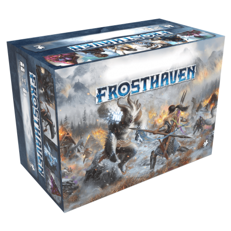 Frosthaven board game in spanish by Cephalofair Games