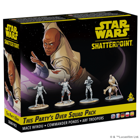 Star Wars: Shatterpoint This Party’s Over Squad Pack (Multi idioma) de Atomic Mass Games