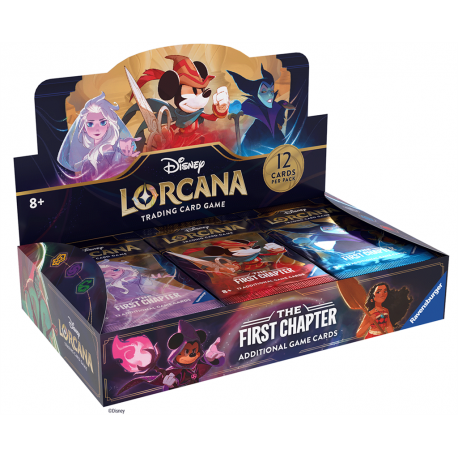 TCG Card Game Disney Lorcana - Booster Display "The First Chapter" (24 Packs) by Ravensburger