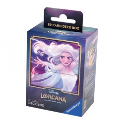 TCG Card Game Disney Lorcana - The First Chapter 80 Card Deckbox: Elsa by Ravensburger