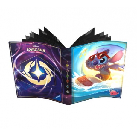 Carpeta Disney Lorcana - The First Chapter Álbum 10 paginas Stitch de Ravensburger