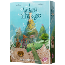 Board game Adventures and Landscapes of Nouvelles Contrees