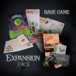 Game Circus of Mhodryak Lovecraft Escape Game in a Box + Expansion Pack by Key Enigma
