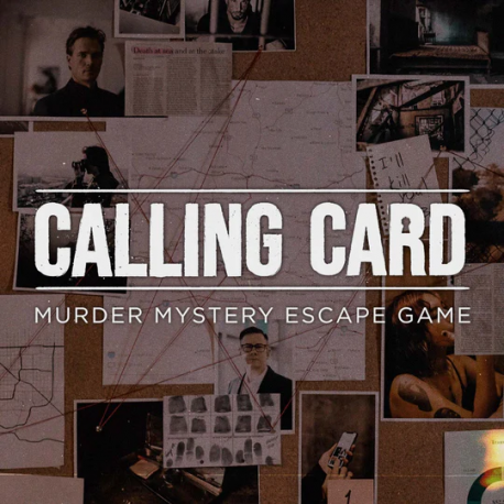 Juego de mesa Calling Card: Atrapa al asesino Escape Room de Key Enigma