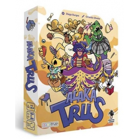 Juego de cartas Alakatrus de Zacatrus