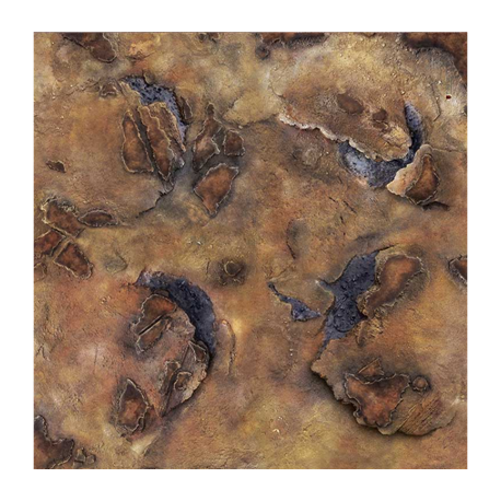 Kraken Wargames Gaming Mat - Havoc Desert 3x3 Gaming Mat 2.0