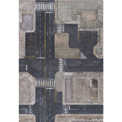 Kraken Wargames Gaming Mat - Urban Zone 6x4 Gaming Mat