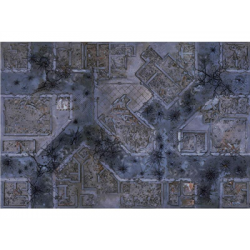 Kraken Wargames Gaming Mat - Warzone City 6x4 Gaming Mat 2.0