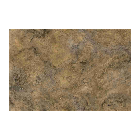Kraken Wargames Gaming Mat - Rock Desert 6x4