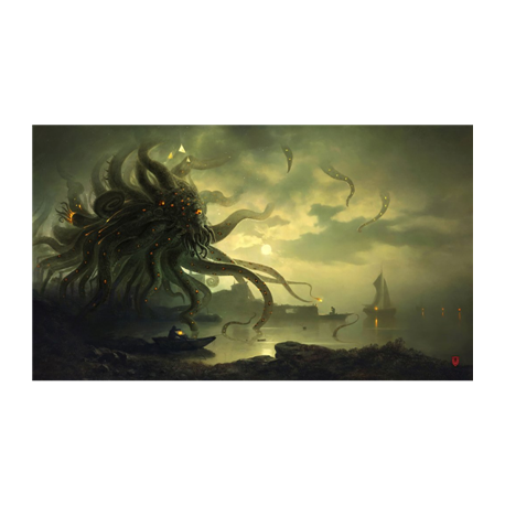 Kraken Wargames Gaming Mat - TCG Mat Dark Shoggoth