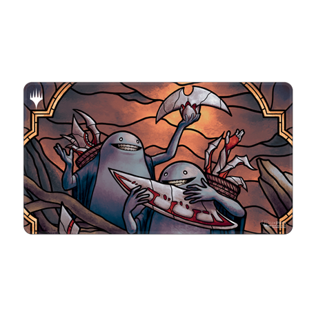 UP - March of the Machine: The Aftermath White Stitched Playmat v3 for Magic: The Gathering