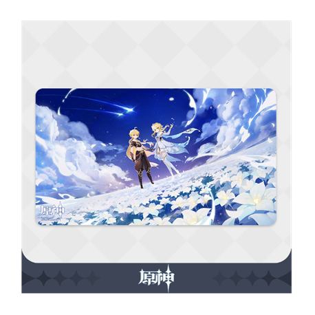 Genshin Impact - Twin Stars on Floral Sea - Mouse Pad - Travelers - 70x40cm