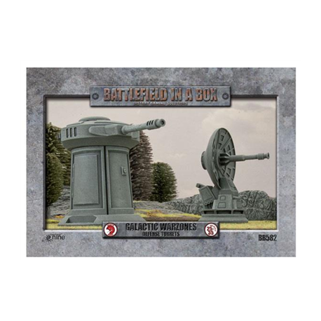 Battlefield In A Box - Galactic Warzones - Defense Turrets (x2)