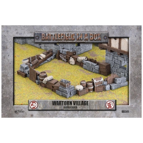 Battlefield In A Box - Wartorn Village - Barricades