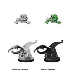 D&D Nolzur's Marvelous Miniatures - Black Dragon Wyrmling (2 Units)