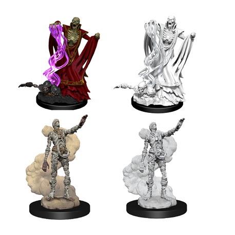 D&D Nolzur's Marvelous Miniatures - Lich & Mummy Lord (2 Units)