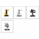 D&D Nolzur's Marvelous Miniatures - Multiclass Warlock + Sorcerer Female (6 Units)