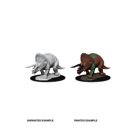 D&D Nolzur's Marvelous Miniatures - Triceratops (6 Units)
