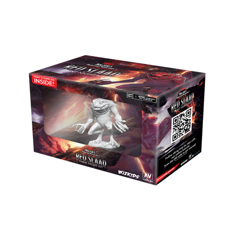 D&D Nolzur's Marvelous Miniatures: Paint Night Kit 4 - Red Slaad (English)