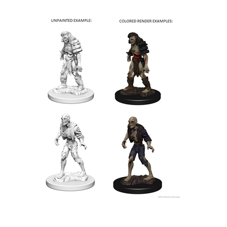 D&D Nolzur's Marvelous Unpainted Miniatures - Zombies (2 Units)