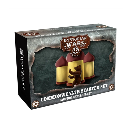 Dystopian Wars - Commonwealth Starter Set - Faction Battlefleet (English)