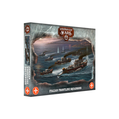 Dystopian Wars - Italian Frontline Squadrons (English)