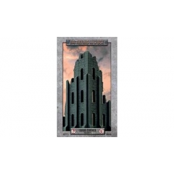Gothic Battlefields: Large Corner Ruin - Malachite (x1) (Inglés)