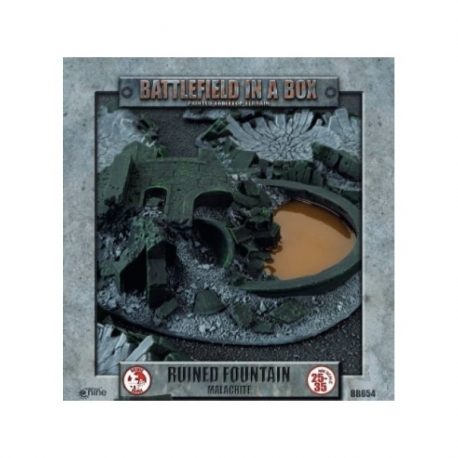Gothic Battlefields: Ruined Fountain - Malachite (x1) (Inglés)