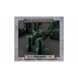 Gothic Battlefields: Ruined Walls - Malachite (x5) (Inglés)