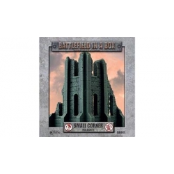 Gothic Battlefields: Small Corner Ruins - Malachite (x2) (Inglés)