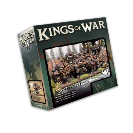 Kings of War - Ogre Shooters Horde (Inglés)