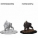 Pathfinder Deep Cuts Unpainted Miniatures - Dire Wolf (6 Units)